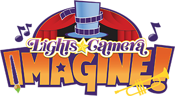 Lights, Camera, Imagine - Logo