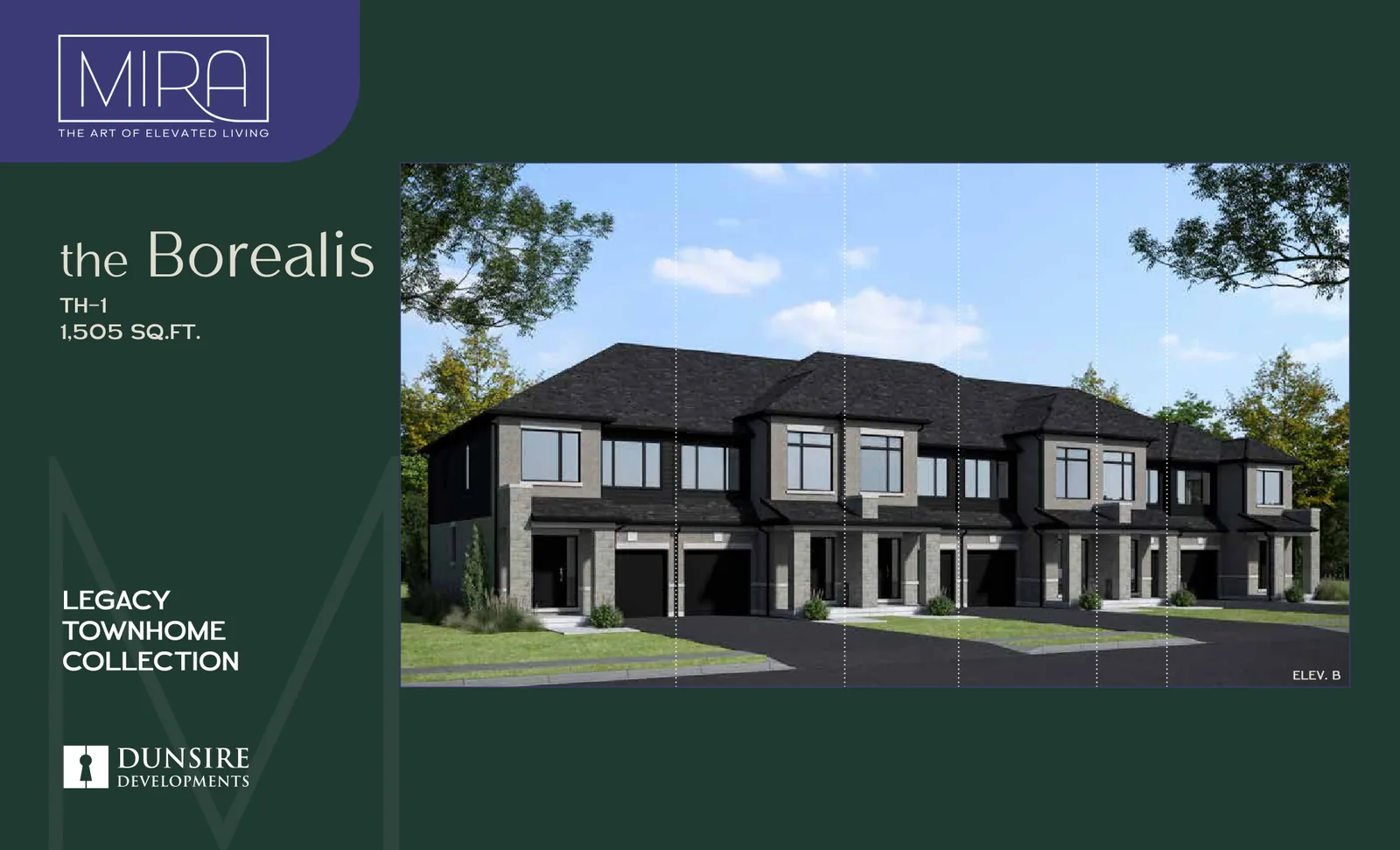 Borealis model elevation, Mira Legacy