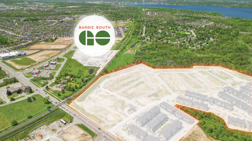 Mira community near the South Barrie GO line